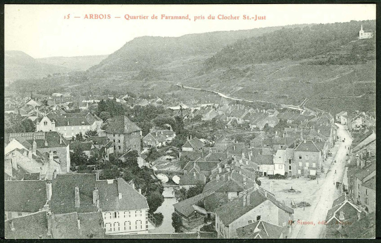 Vue panoramique du quartier du Faramand