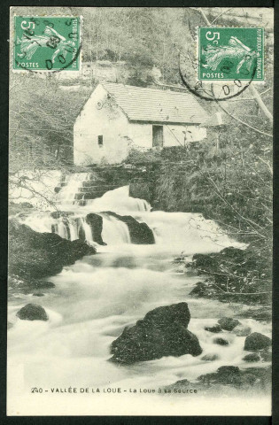 La Loue à sa source