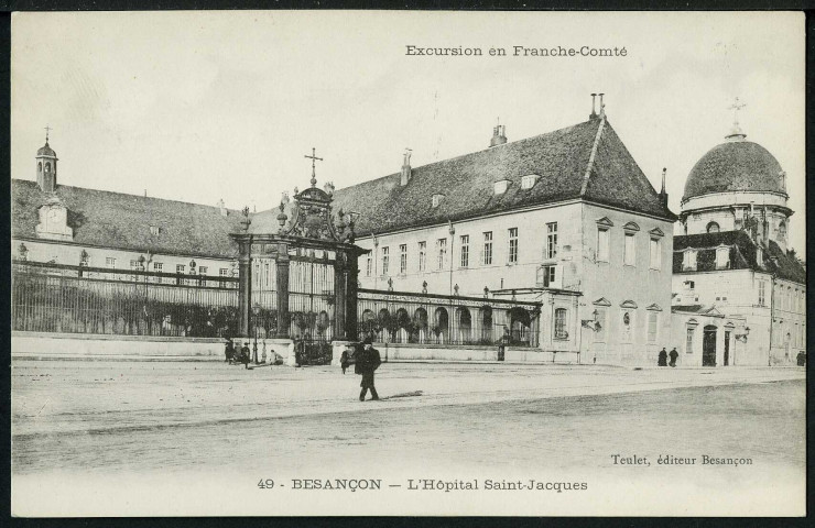 Vue générale de l'hôpital Saint-Jacques