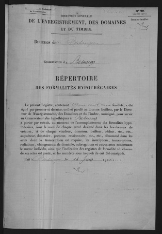 Volume n° 292