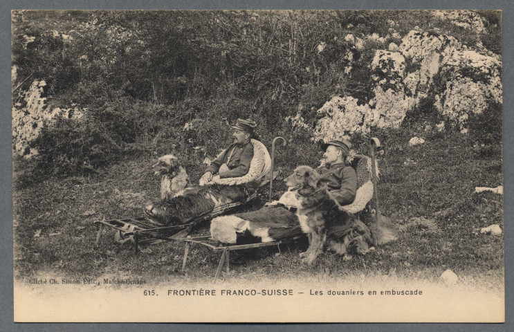 Les douaniers en embuscade