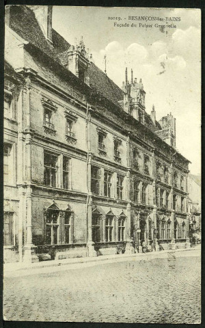 Façade du palais Granvelle