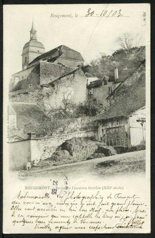 Reste de l'enceinte fortifiée