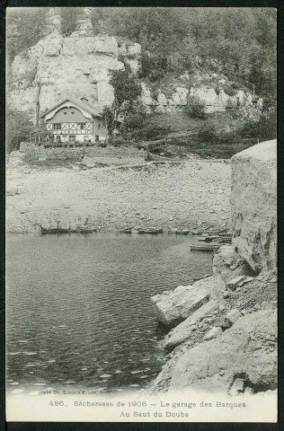 Sécheresse de 1910, le Saut du Doubs