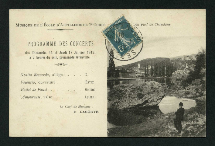 Musique de l'école d'artillerie du 7e corps