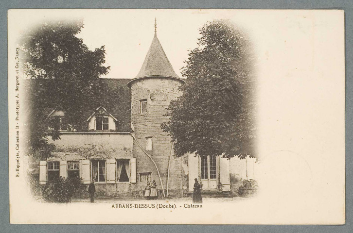 Le château, vue de coté