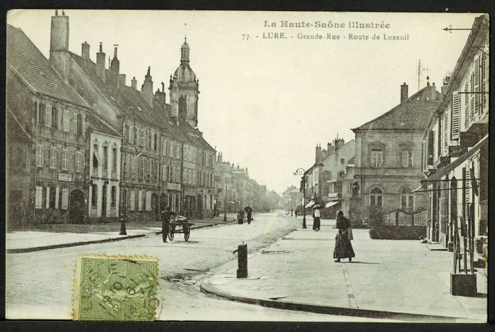 Grande Rue, route de Luxeuil