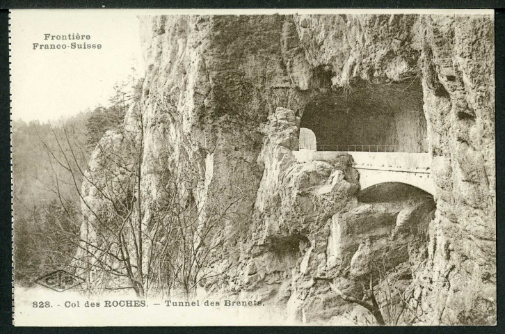 Col des Roches, tunnel des Brenets