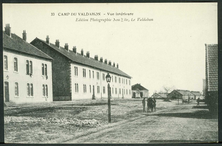 Vue intérieure du camp