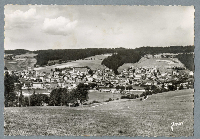 Vue générale de Villers-le-Lac