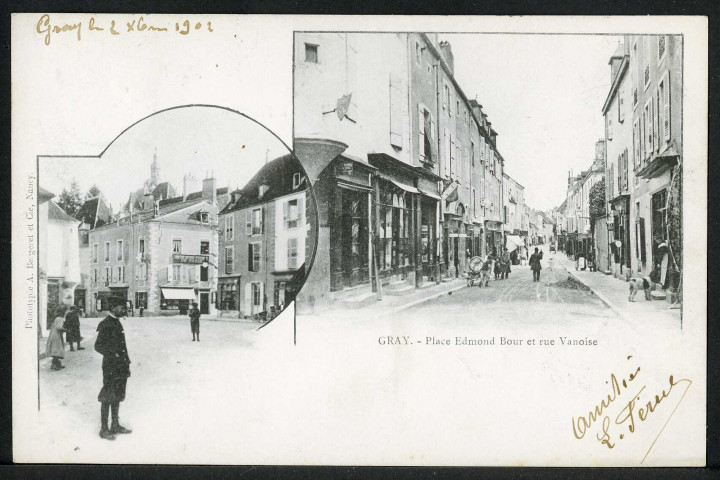 Place Edmond Bour et rue Vanoise