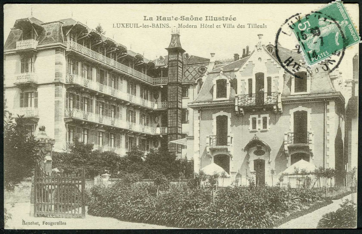 Modern'hôtel et villa des Tilleuls