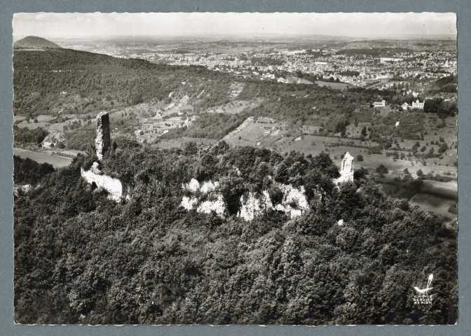 En avion au-dessus de Montfaucon