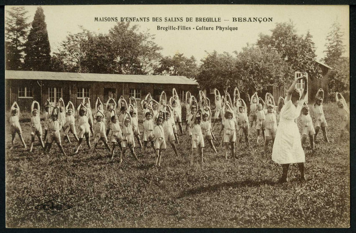 Maisons d'enfants des salins de Bregille, culture physique