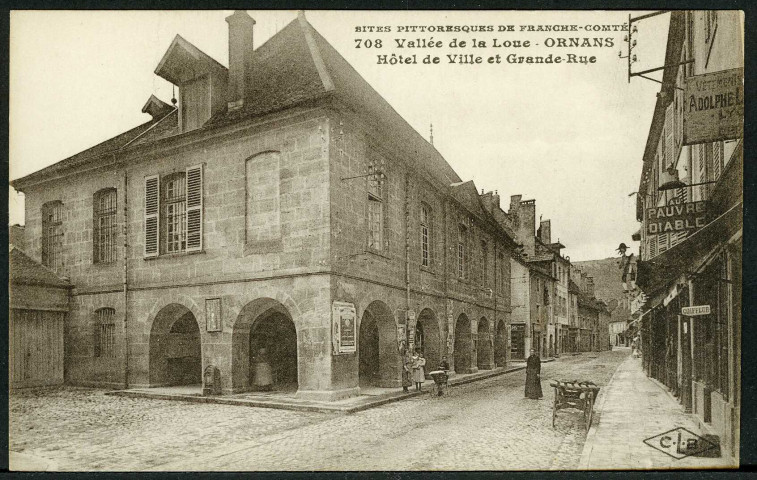 Hôtel de ville et Grande Rue