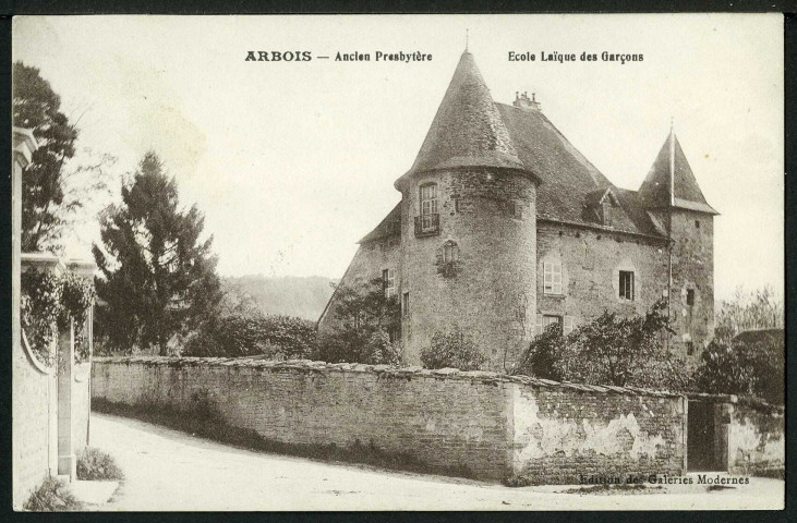 Ancien presbytère, école laïque de garçons