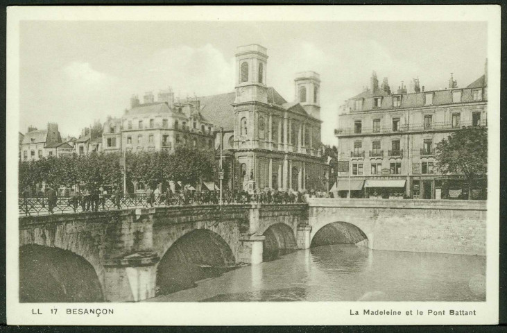 La Madeleine et le pont Battant