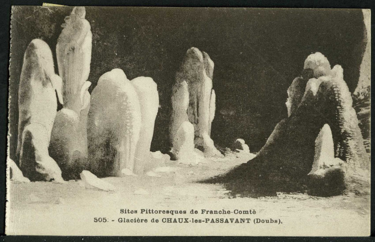 Intérieur de la glacière
