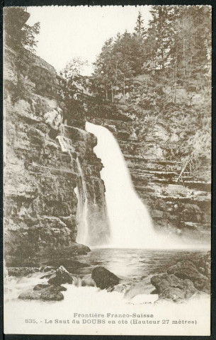Le Saut du Doubs en été