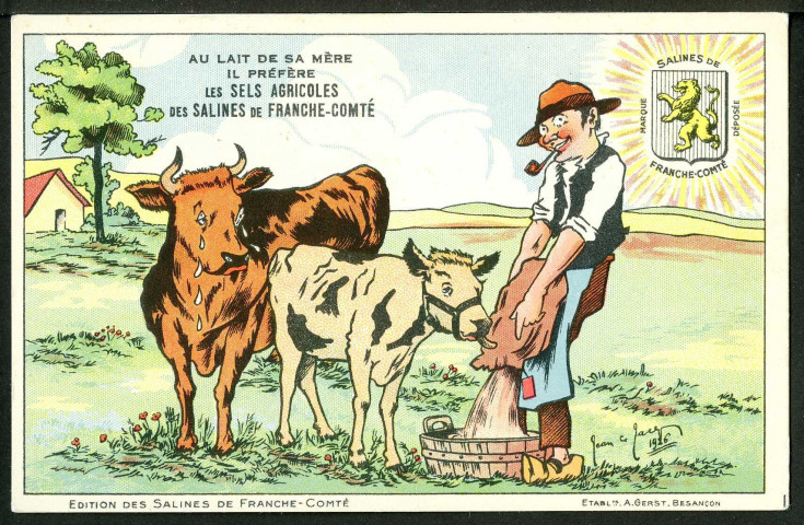 Publicité : "sels agricols"