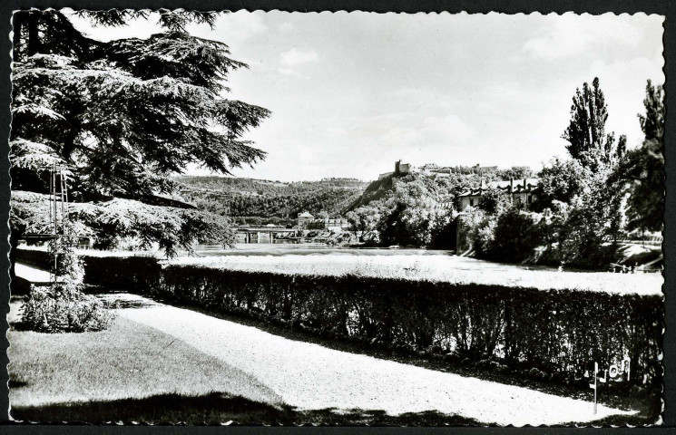 Promenade Micaud et la citadelle