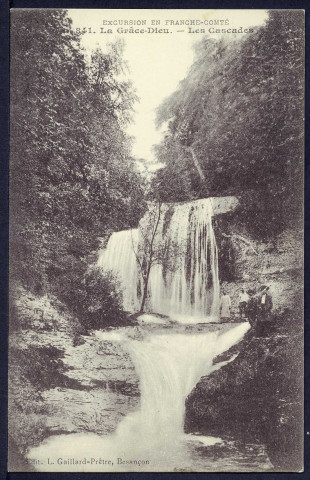La Grâce-Dieu. Les cascades