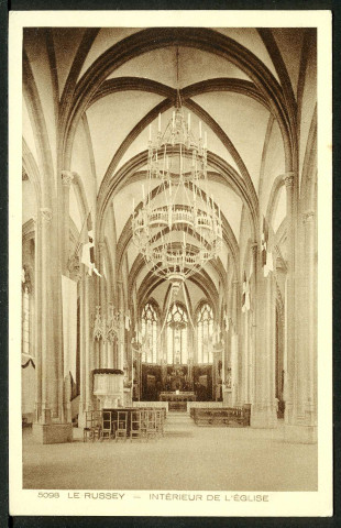 Intérieur de l'église