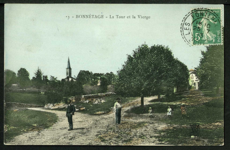 La tour et la Vierge