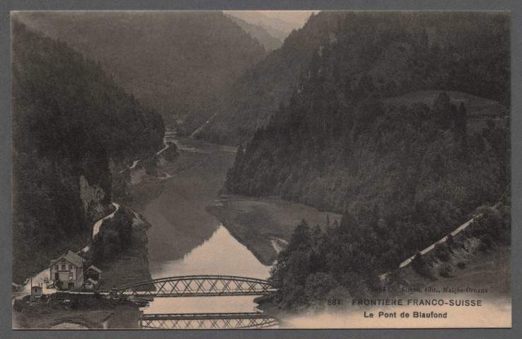 Le pont de Biaufond