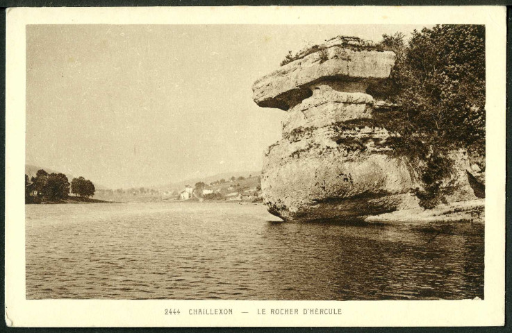 Chaillexon. Le rocher d'Hercule