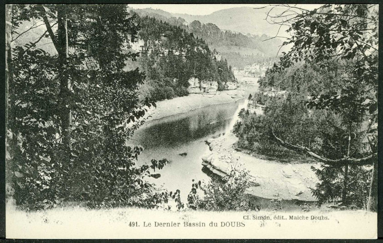 Le dernier bassin du Doubs