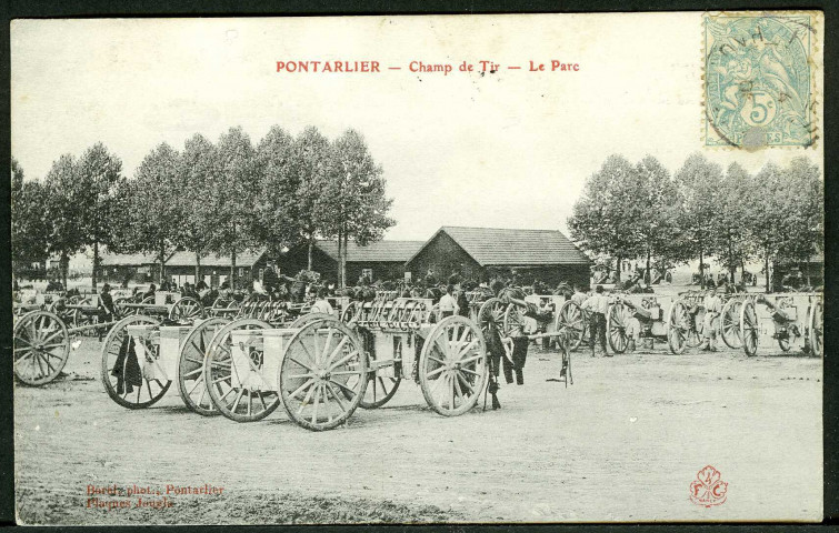 Le champ de tir, le parc