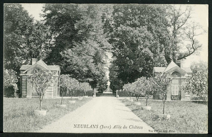 Allée du château