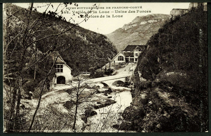 Usines des forces motrices de la Loue