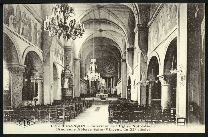 Intérieur de l'église Notre-Dame