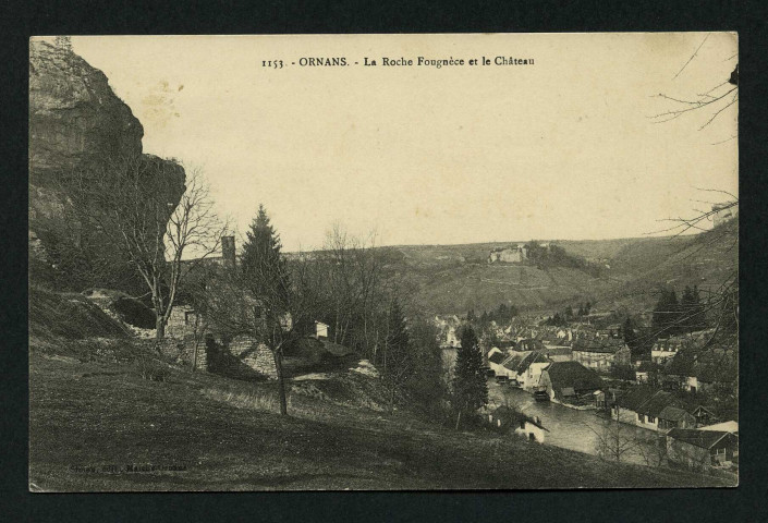 La roche Fougnèce et le château