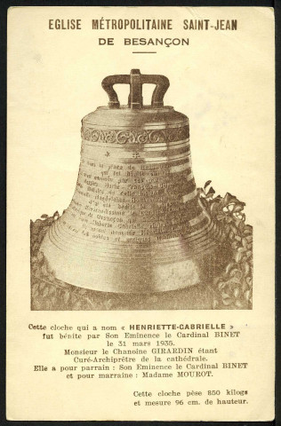 Cloche Henriette-Gabrielle