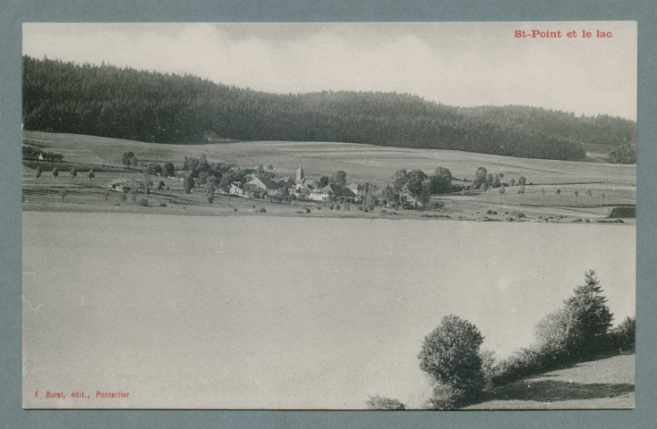 Saint-Point et le lac