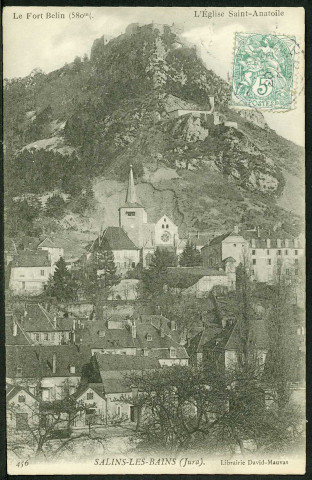 L'église Saint-Anatoile et le fort Belin