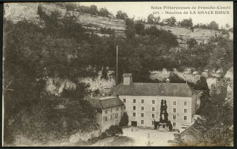 Vue du moulin