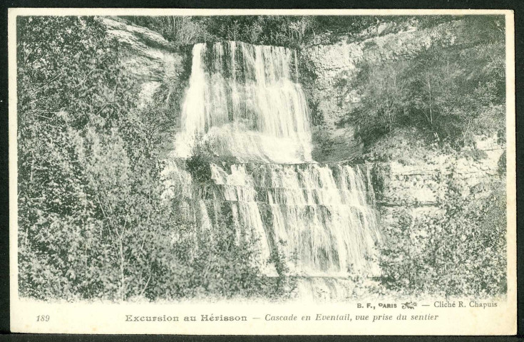 Cascade en éventail