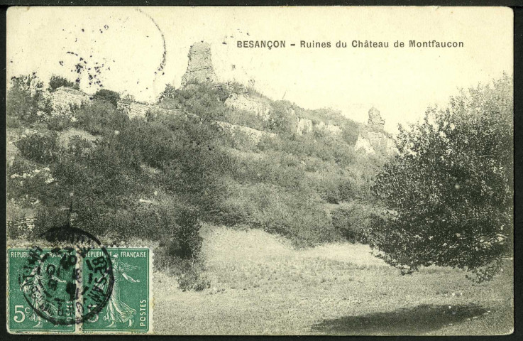 Ruines du château de Montfaucon