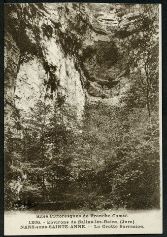La grotte Sarrazine