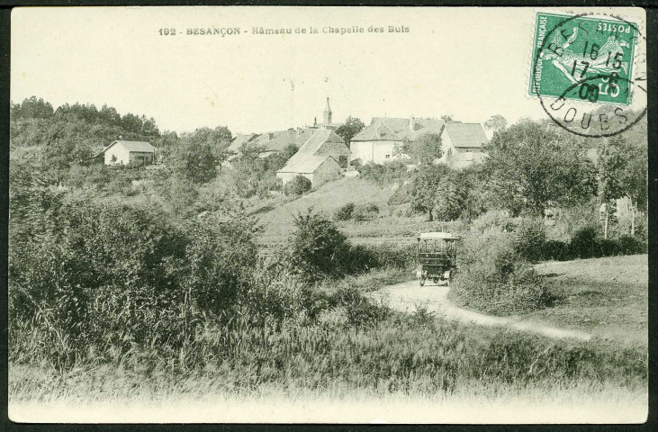 Besançon. Hameau de la Chapelle des Buis