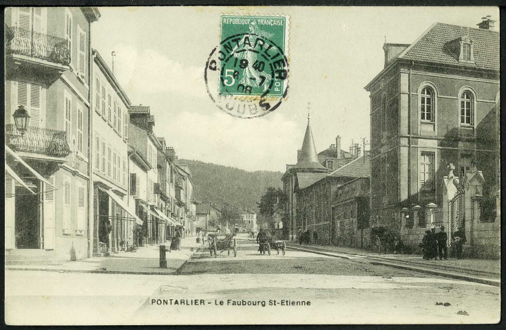 Le faubourg Saint-Etienne