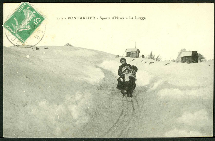 Sports d'hiver, patinoire et luge