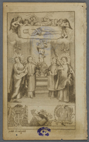Vierge au milieu