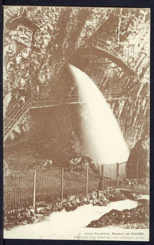 Cascade des grottes par grandes eaux