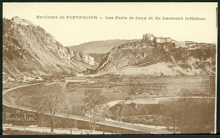 Les forts de Joux et du Larmont inférieur