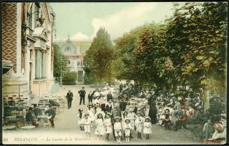 Le casino de la Mouillère, le parc